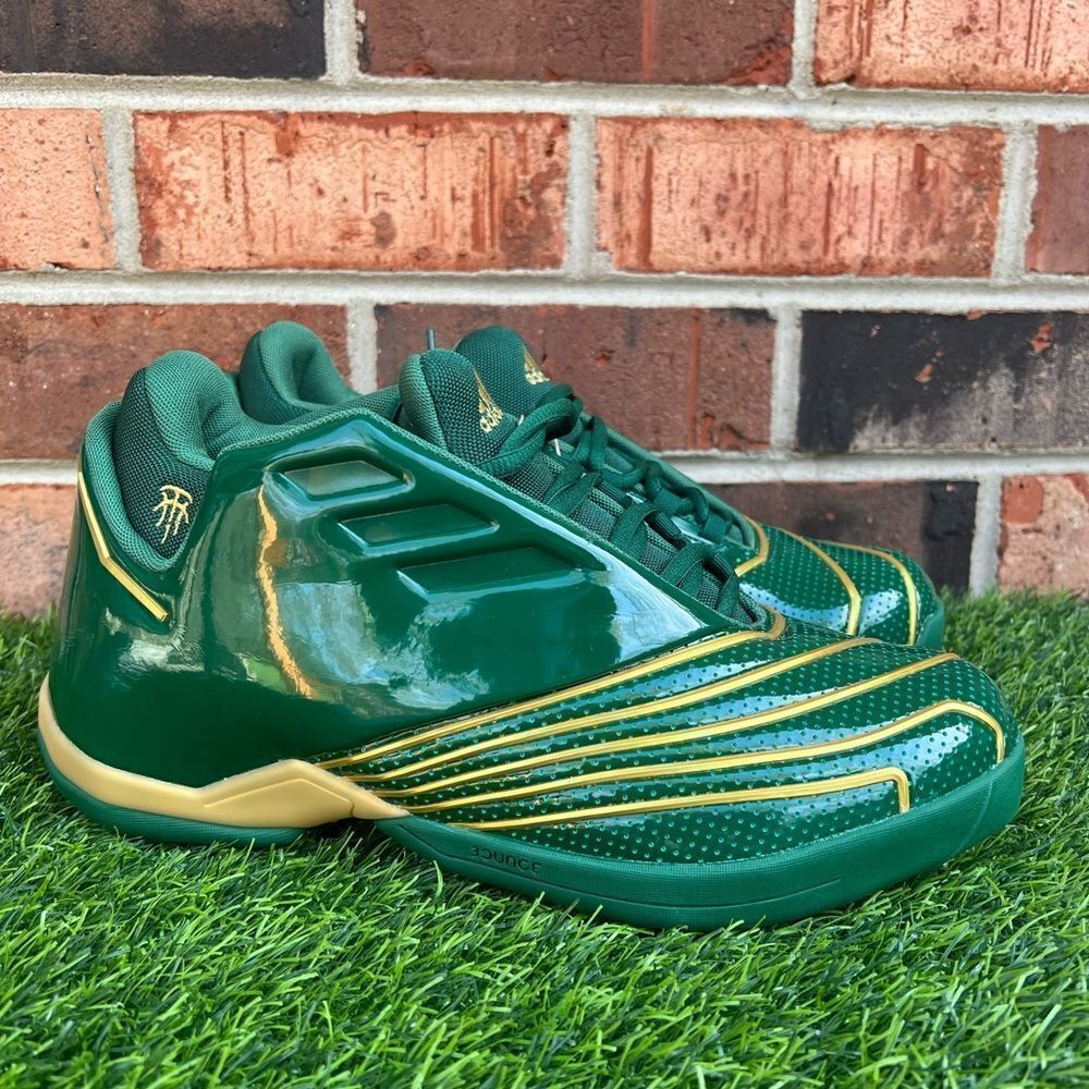 Adidas TMAC 2 Green/Gold size 9